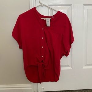 Bohme red shirt - never worn & with tags!